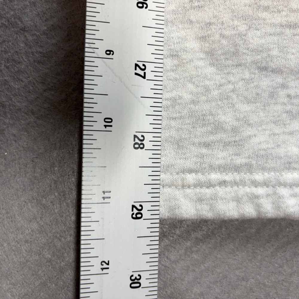 Hollister Sweatpants Womens Small Gray Wide Leg Fleece Drawstring Lounge Pants - Picture 6 of 8